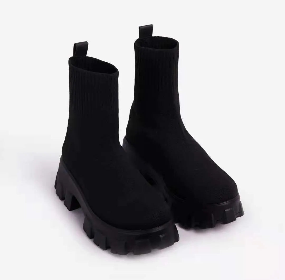 Autumn Thick-Soled Fashion  Winter Couple Shoes