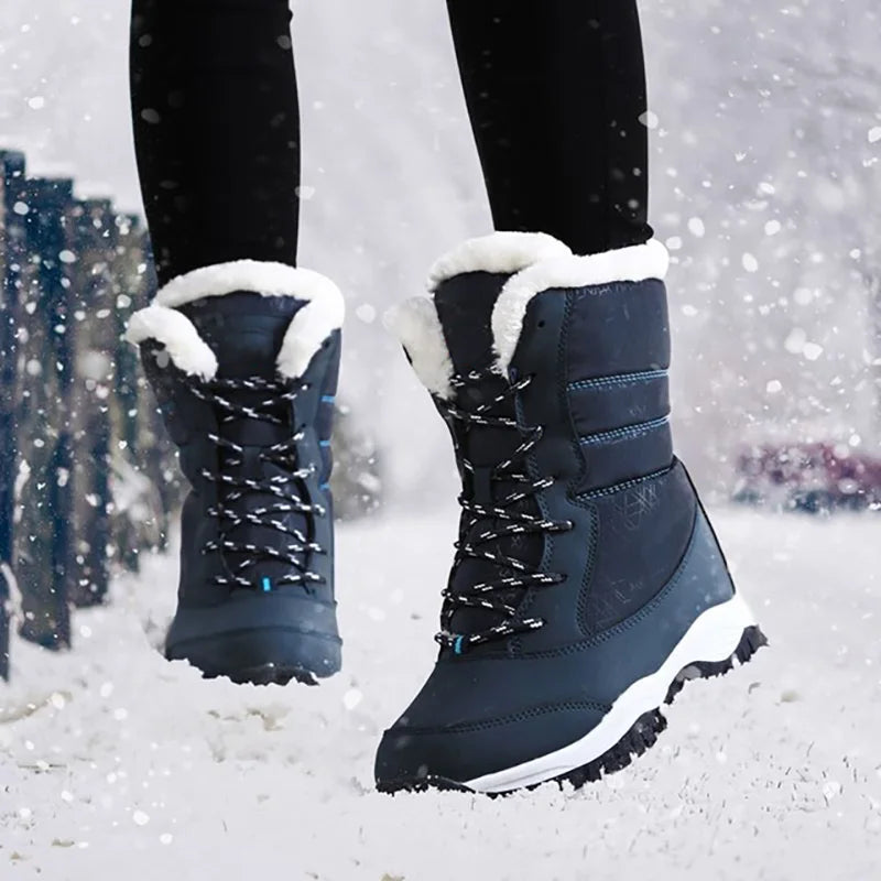 Winter Women Snow Waterproof Boots